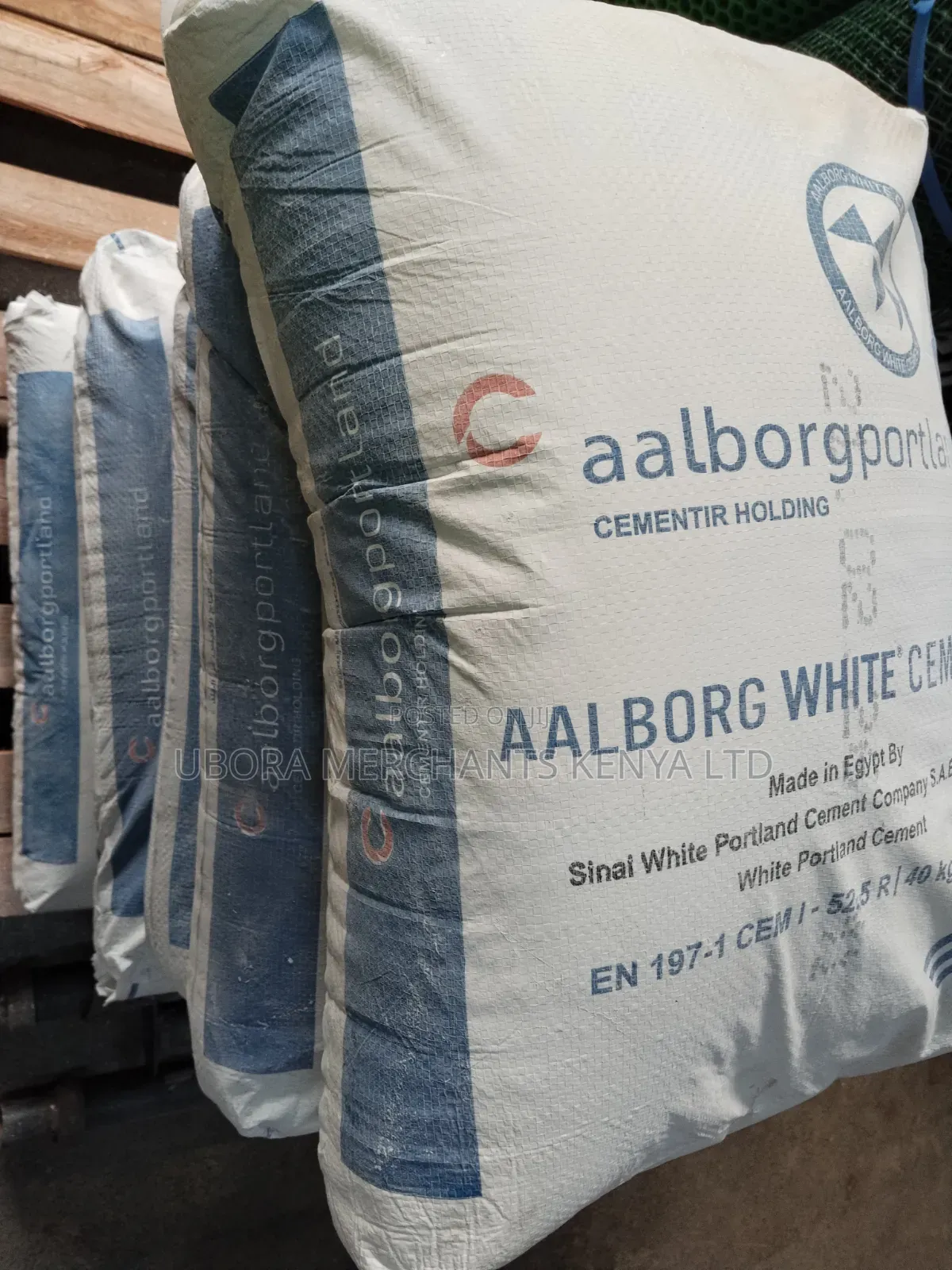 Aalborg White Portland Cement 40kg, 52.5 Grade