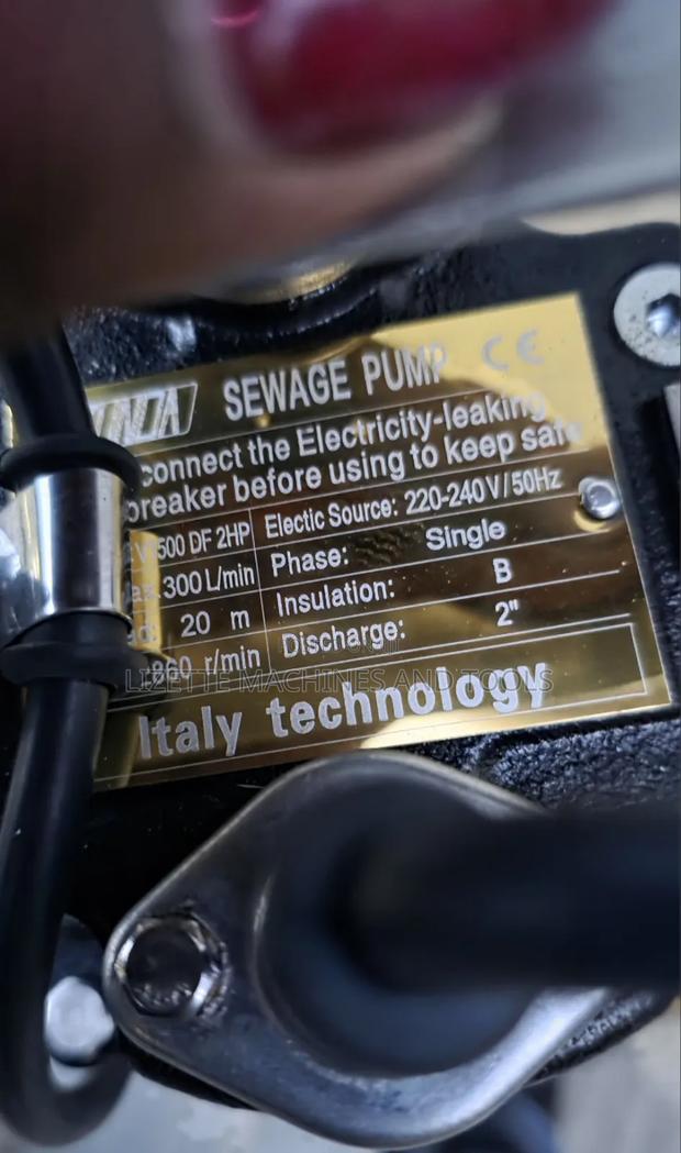 Kunda 2" Electric Sewage Pump - thumbnail 2