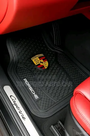 Branded Porsche Car Floor Matt