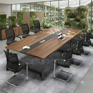 Boardroom Table; 2.4 Meters Wooden Office Confrence Meeting Table