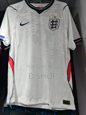 England White WorldCup Jersey