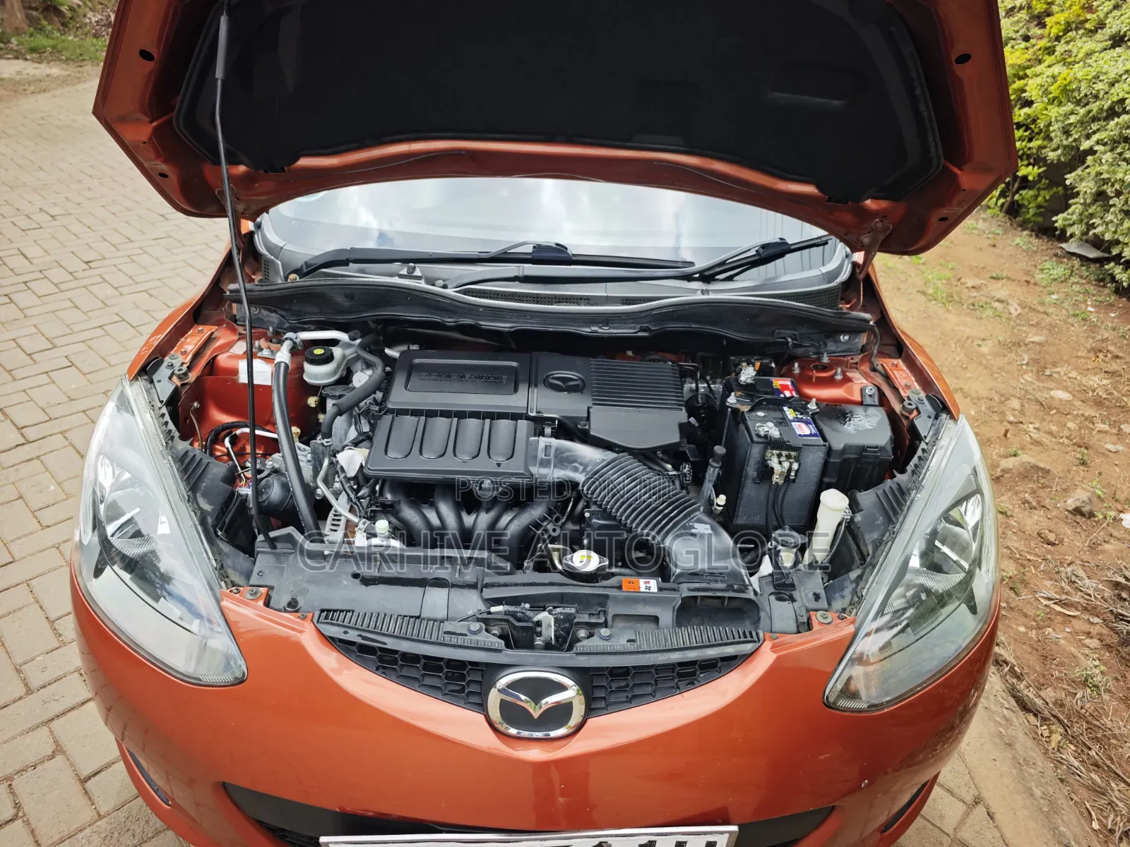 Mazda Demio 2009 Orange