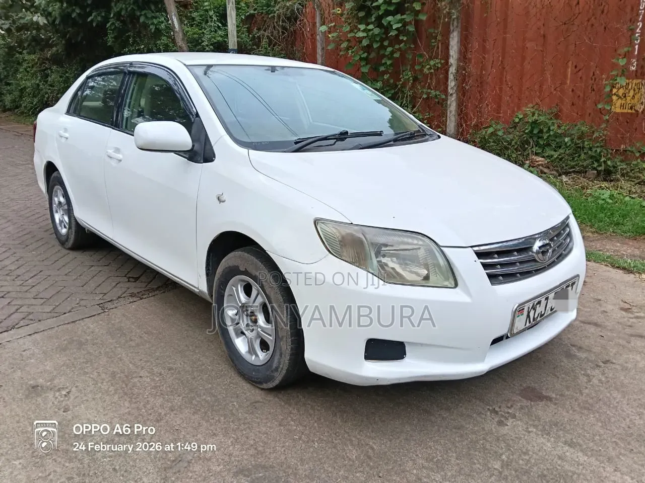 Toyota Axio 2009 White