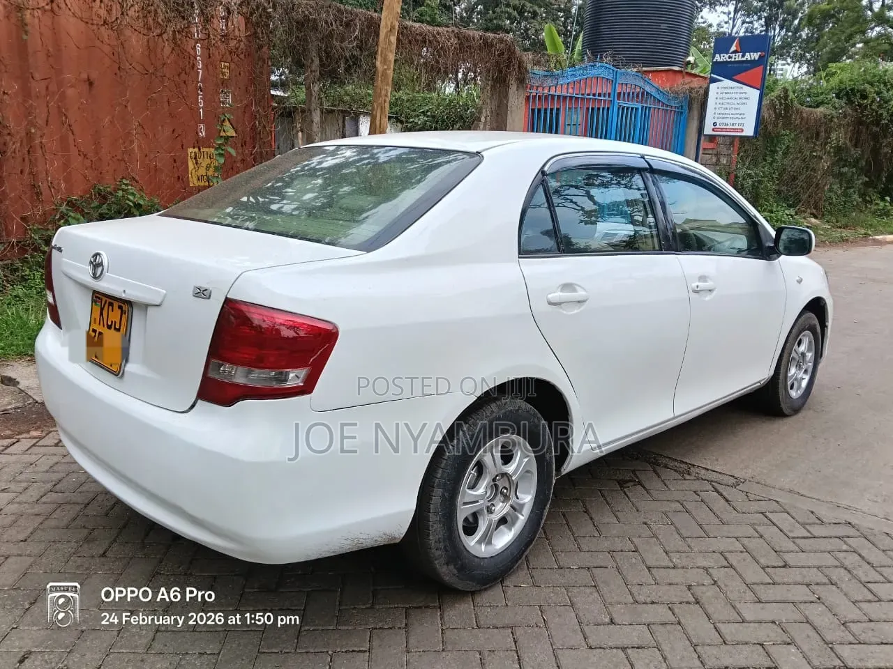 Toyota Axio 2009 White
