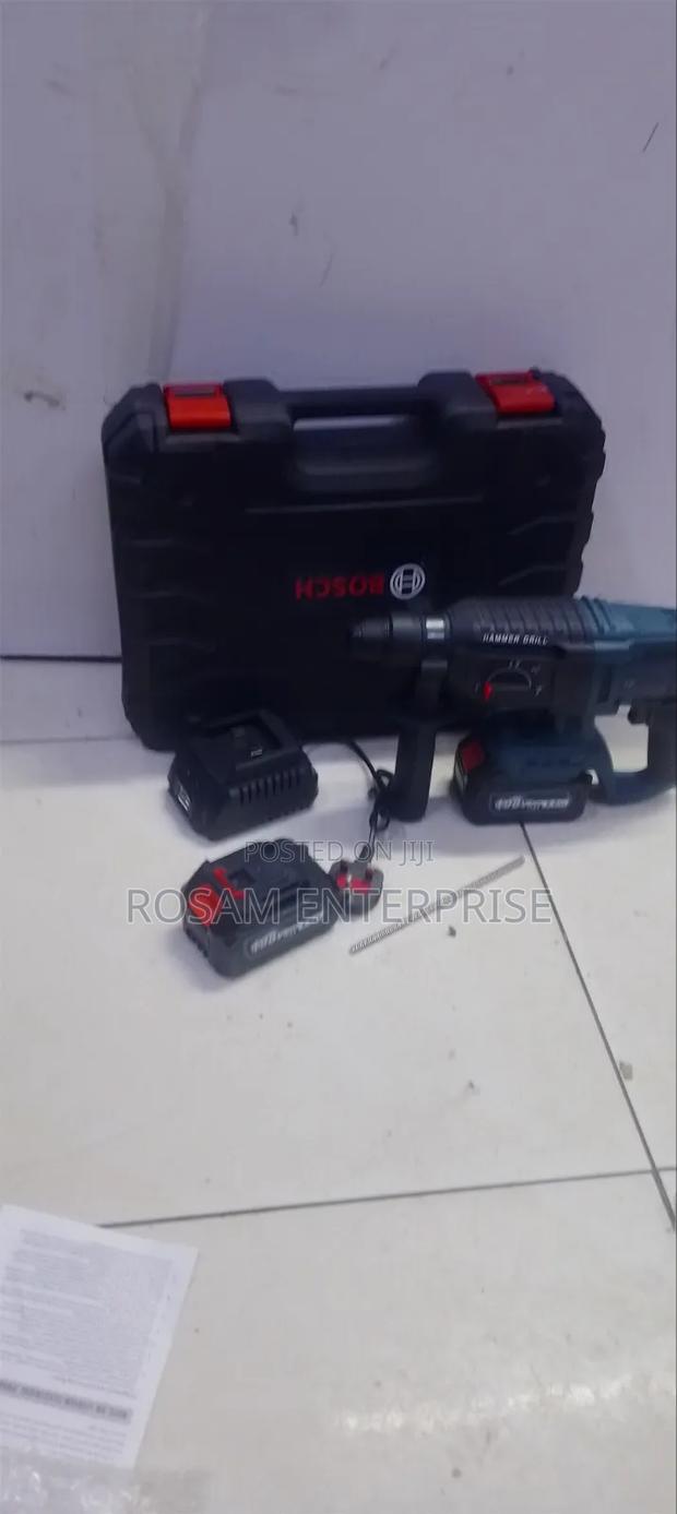 Bosch-Style Cordless Rotary Hammer Drill