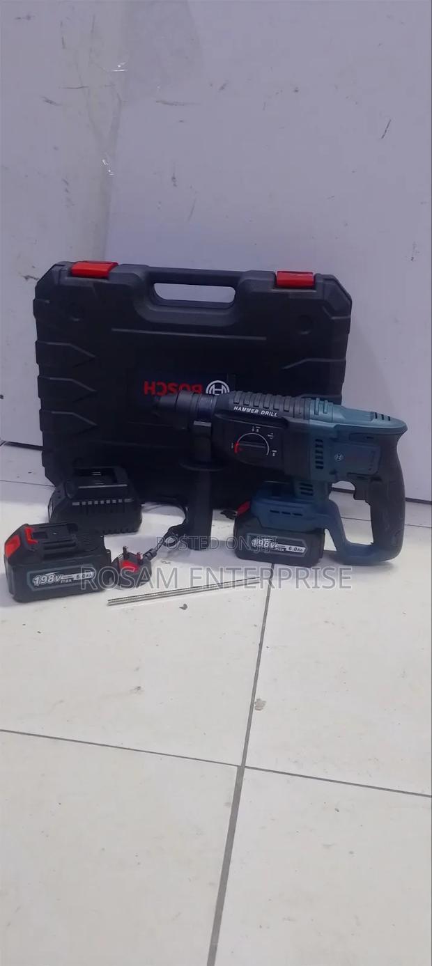 Bosch-Style Cordless Rotary Hammer Drill - thumbnail 2