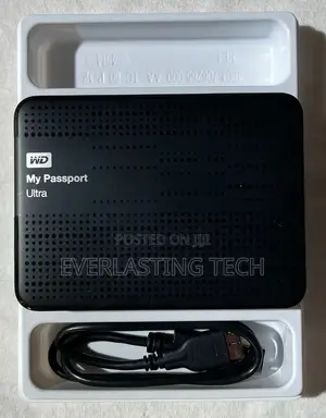 WD 2TB Black My Passport Ultra Portable External Hard Drive