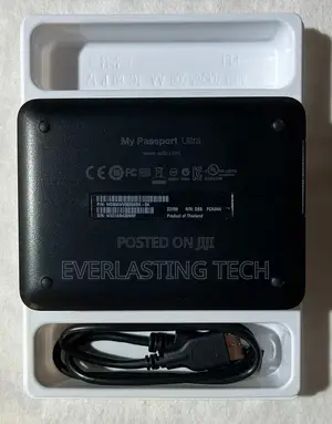 WD 2TB Black My Passport Ultra Portable External Hard Drive