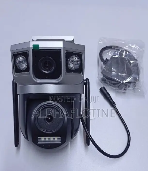 Dual-Lens AC Camera V380 Pro PTZ Surveillance $ Evidence Recording