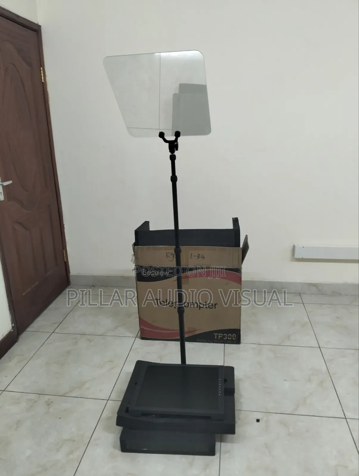 The Teleprompter Machine for Media hire Teleprompter!