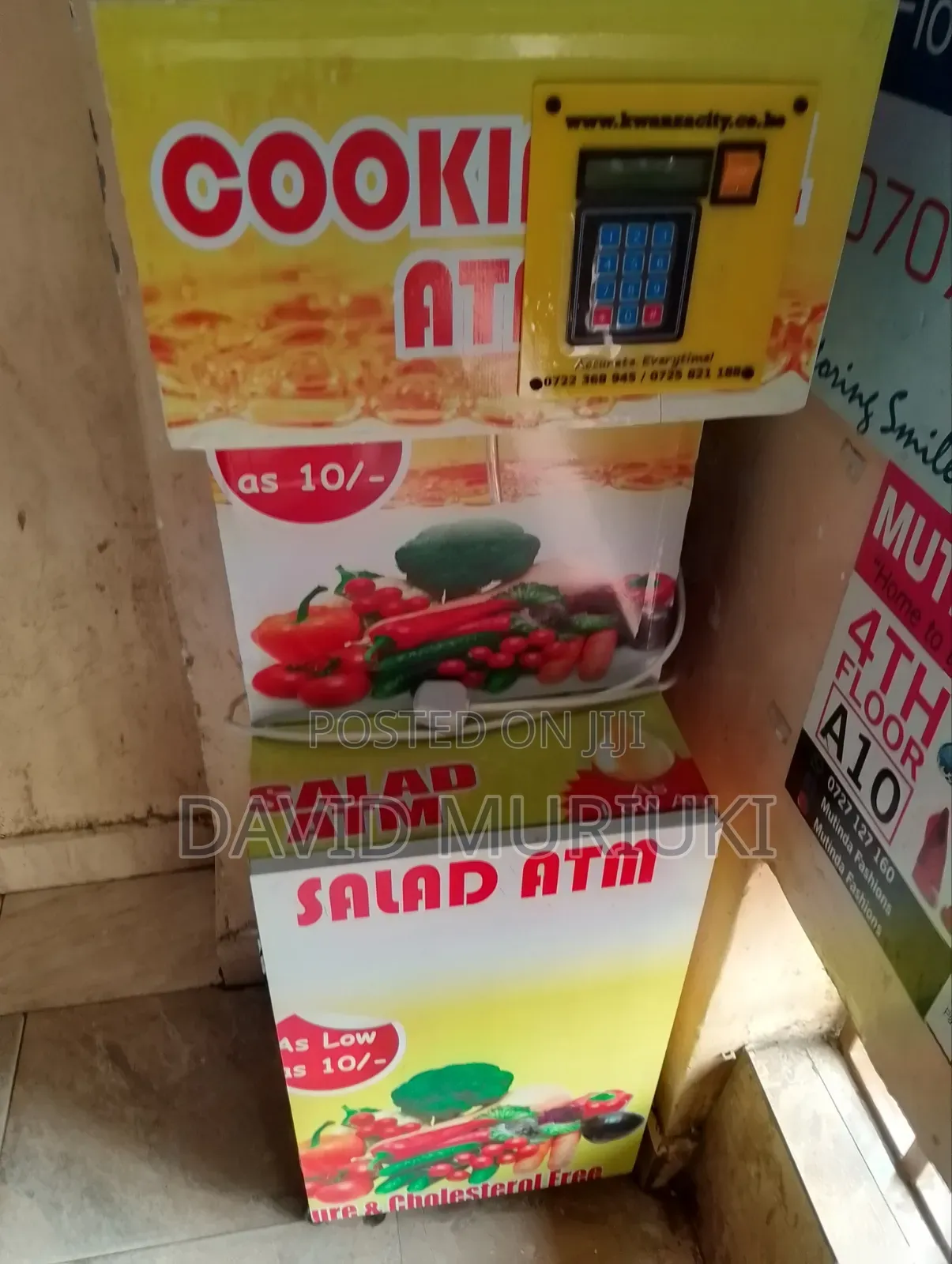 Salad ATM – Automated Fresh Salad Vending Machine