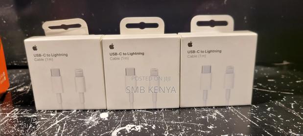 Apple Lightning Fast Charging Cable – USB-C (1 Meter)