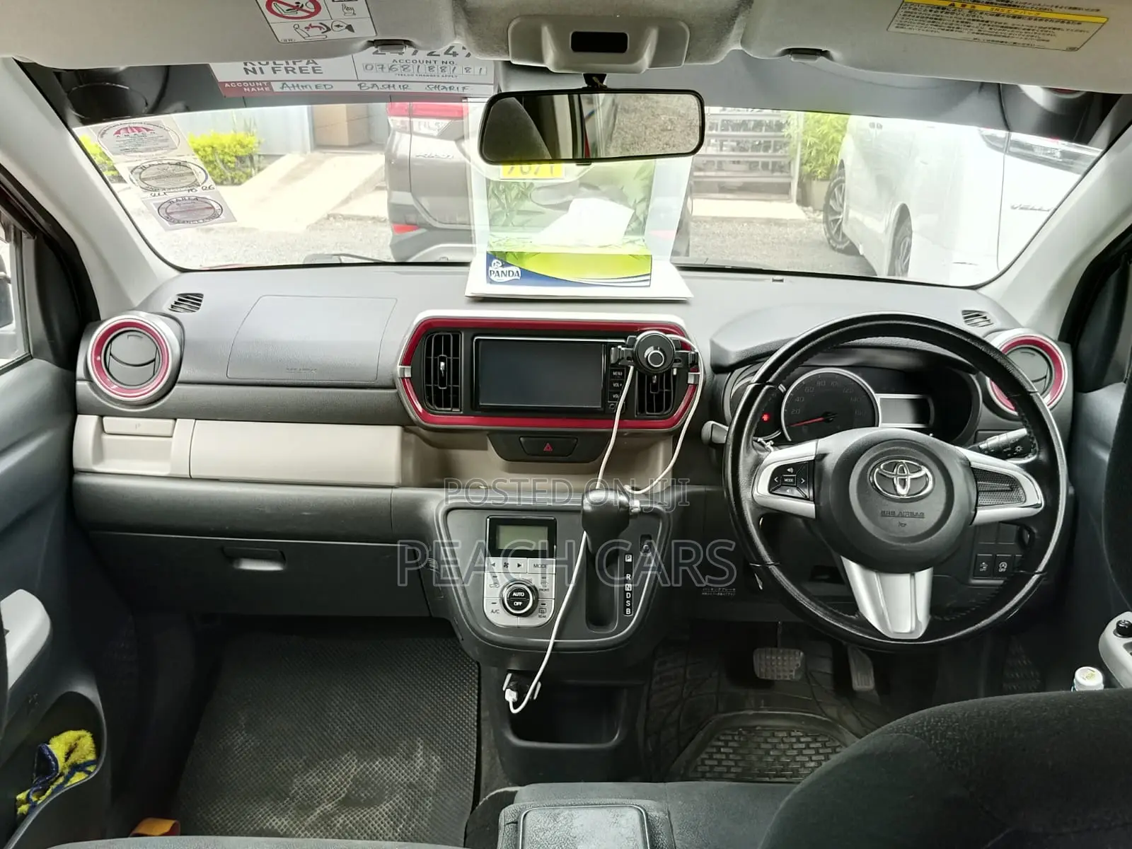 Toyota Passo 2017 Red