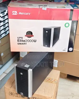 4 UK Plug Mercury Maverick Back UP UPS 2KVA