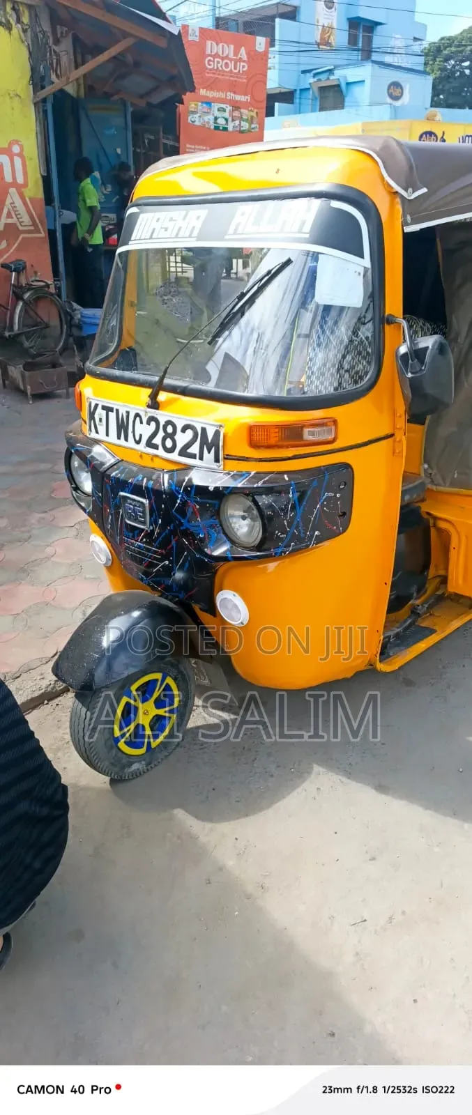 Bajaj RE 2019 Yellow