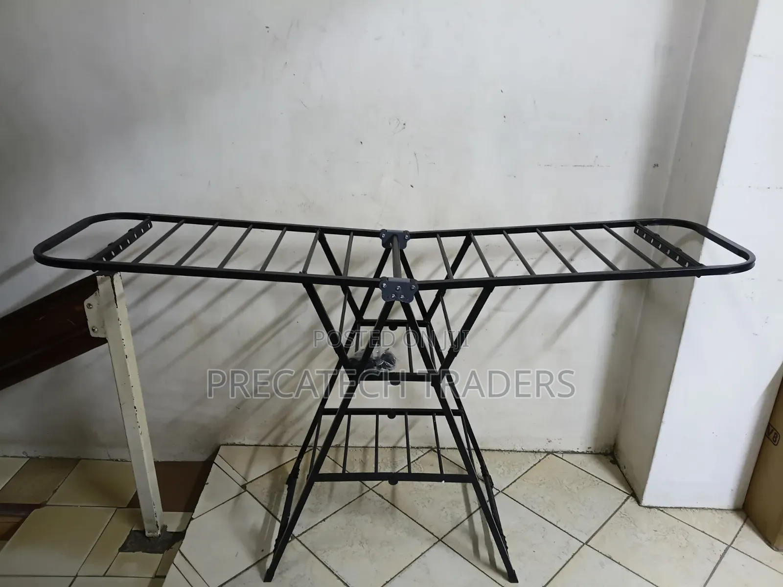 Foldable Clothes Drying Rack With Wheels