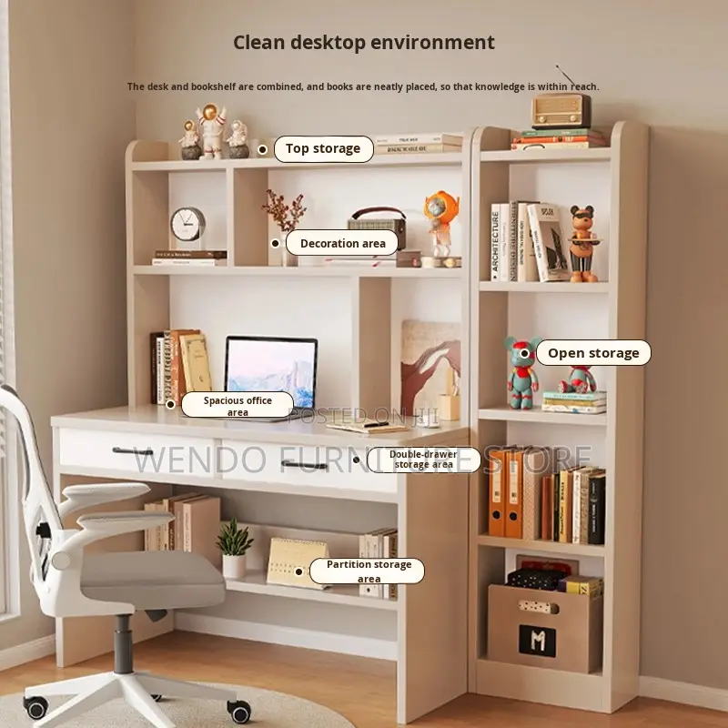 Office Desk; Home Offices Study Wooden Table