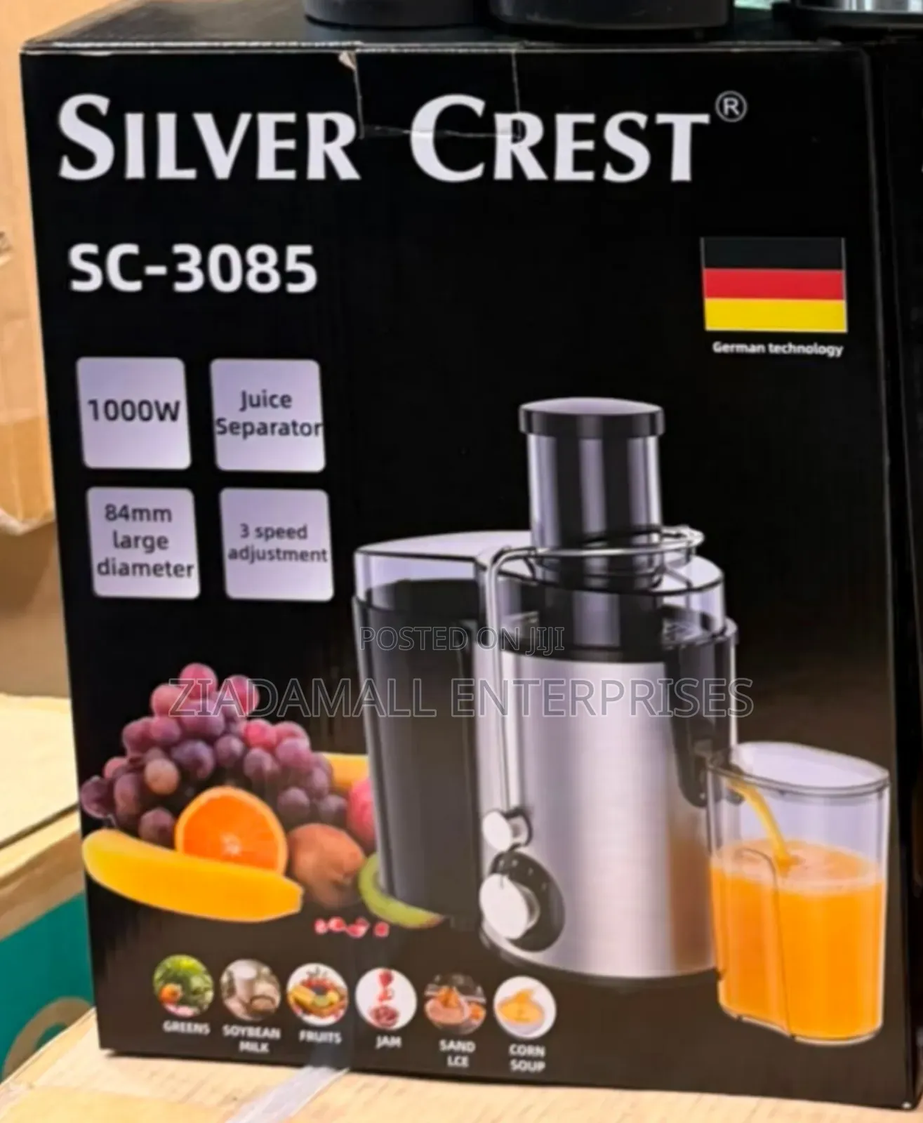 Sliver Crest 1000watts Juicer /Juice Extractor