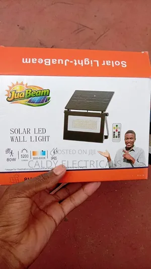 Elegant Solar Floodlight Outdoor 80w