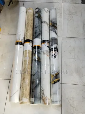 1.2m by 3m Decorative Marble Wallpaper