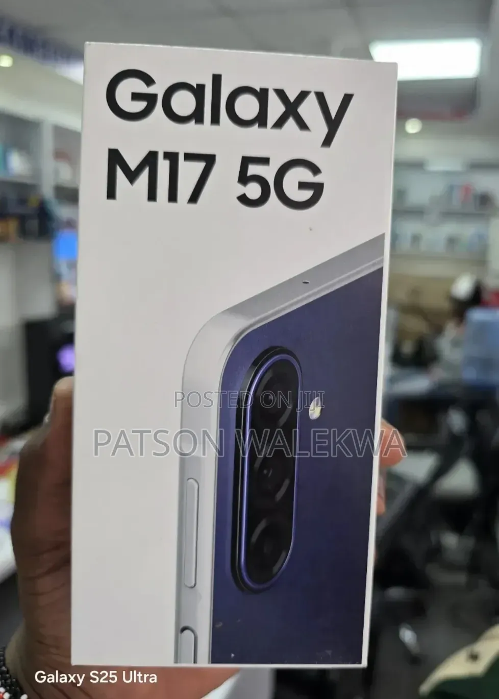 New Samsung Galaxy M17 5G 128 GB Black