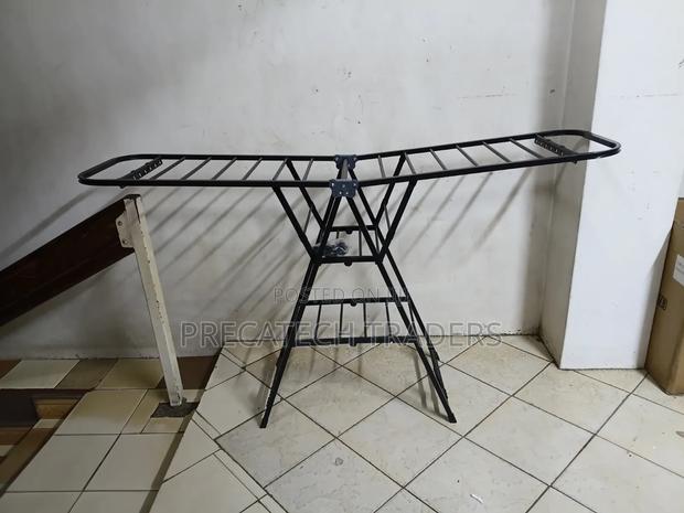 Multi-Purpose Metal Clothes Drying Rack - thumbnail 2