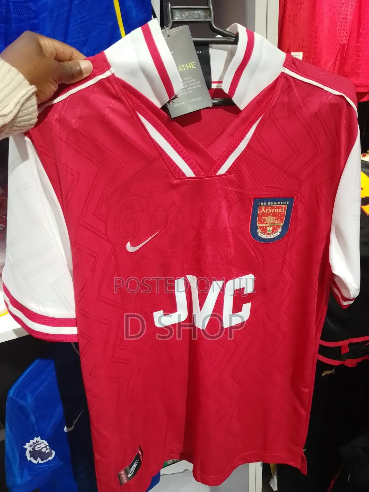 Retro Version Arsenal Home Jersey
