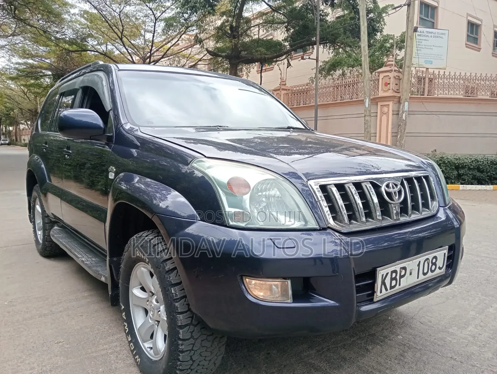 Toyota Land Cruiser Prado 2005 Blue