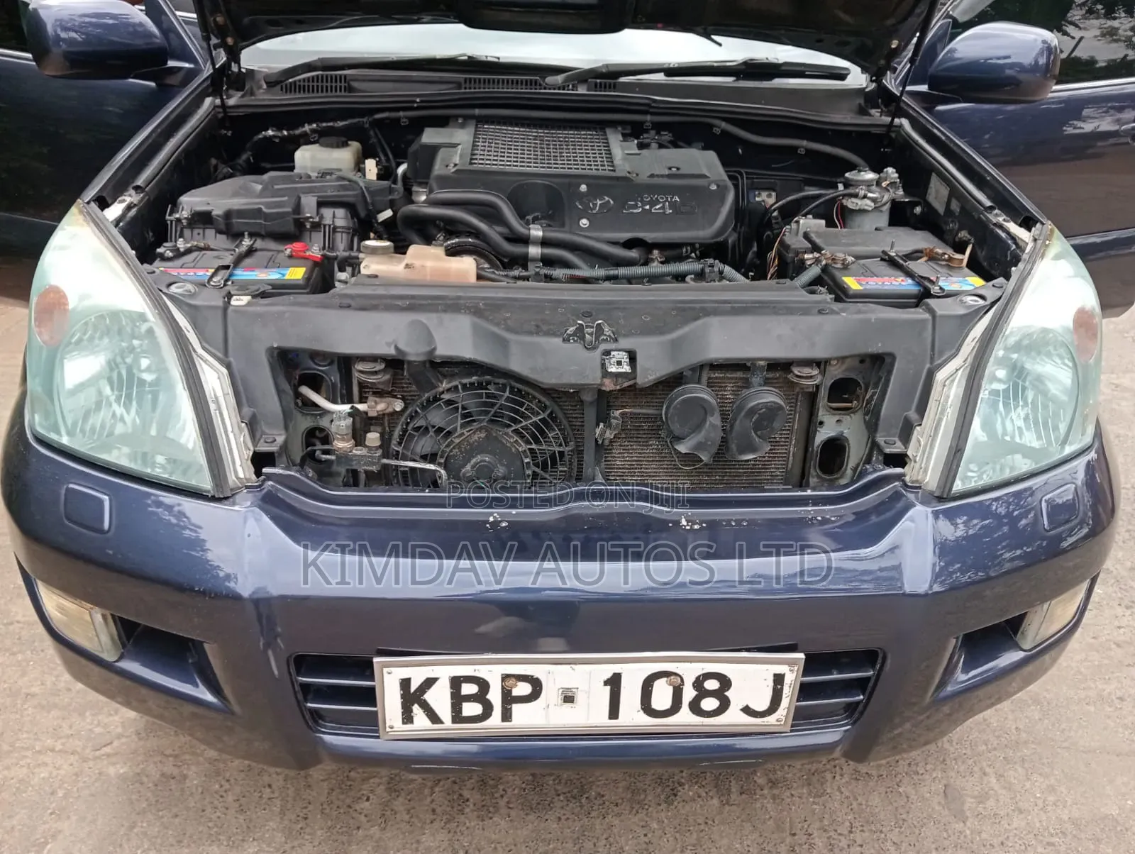 Toyota Land Cruiser Prado 2005 Blue