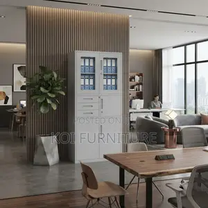 Office Cabinet; Two Doors Steel Refined Surface Office Cabinet