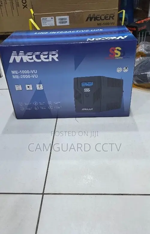 Mecer 1KVA UPS 600W With Dual 12V 7Ah Batteries