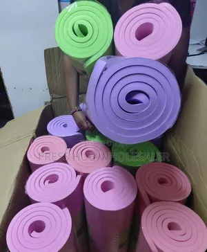 15 Mm Thick Yoga Mat - Anti-Slip Exercise Pilates Foam Mat