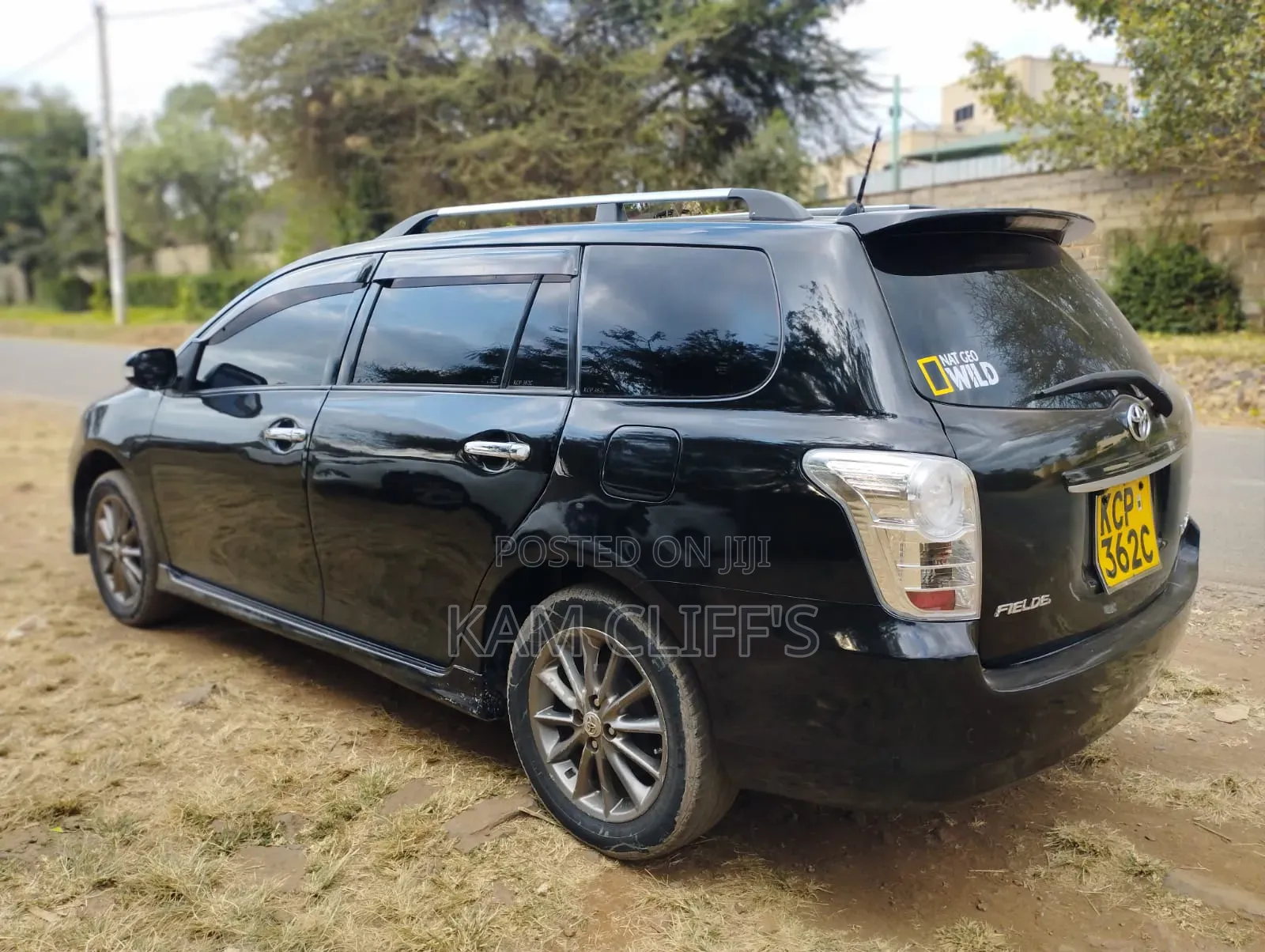 Toyota Corolla Fielder 2011 Black
