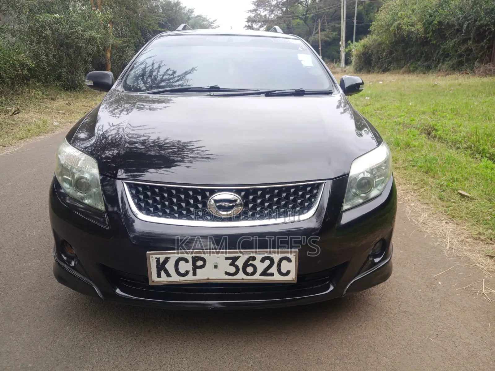 Toyota Corolla Fielder 2011 Black