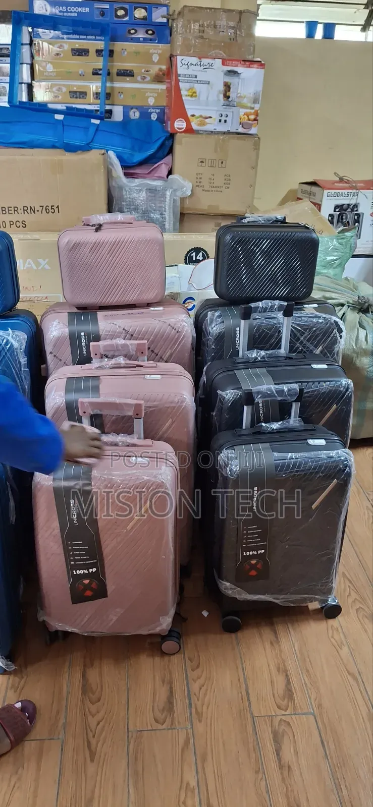 3-in-1 Unbreakable Luxurious Rubber Suitcase* 