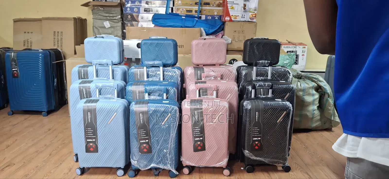 3-in-1 Unbreakable Luxurious Rubber Suitcase* 