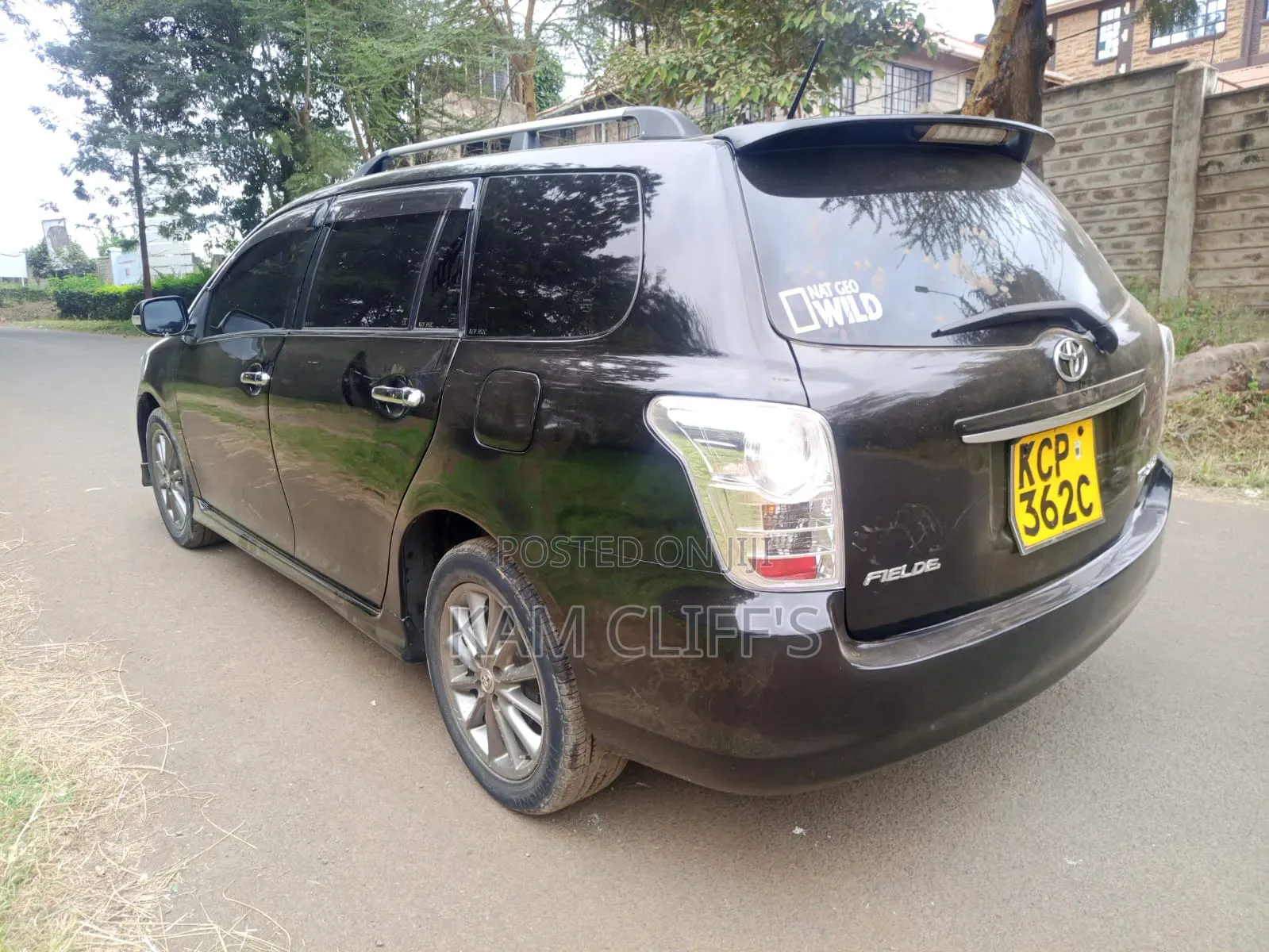 Toyota Corolla Fielder 2011 Black