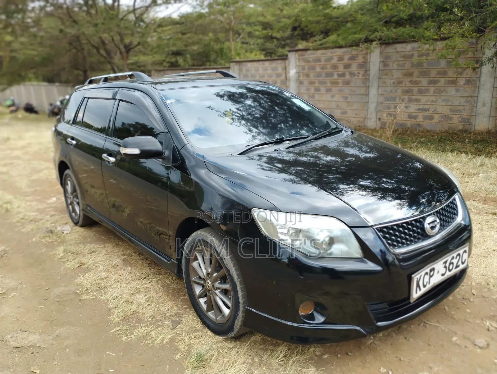 Toyota Corolla Fielder 2011 Black