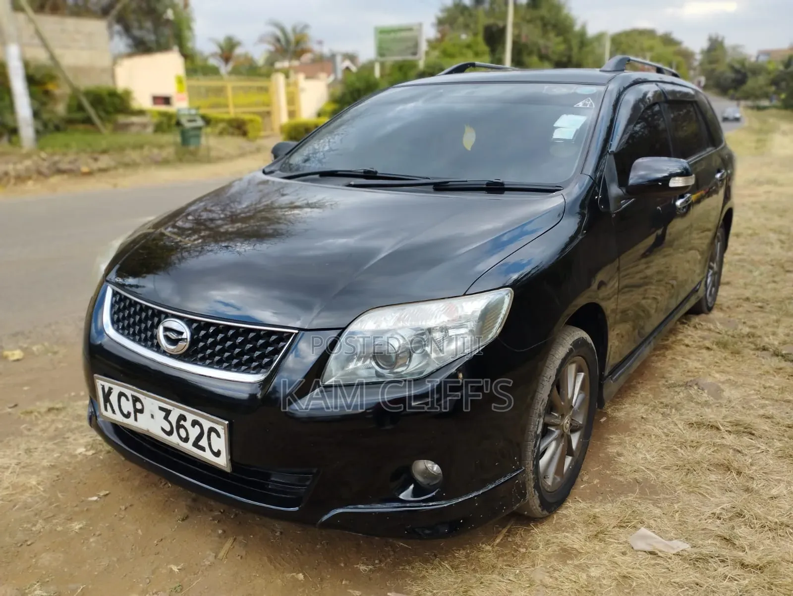 Toyota Corolla Fielder 2011 Black
