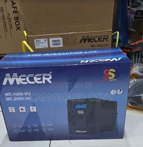 Quality Mecer 1kva 1000VA 600W Battery Backup UPS With AVR