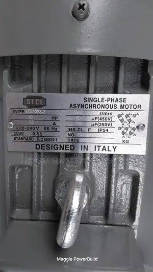 10hp Single Phase 2900RPM STCL Electric Motor With Pulley