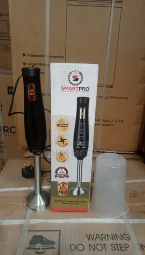 1000watts - Smartpro Hand Blender With Jar, 4 Blades
