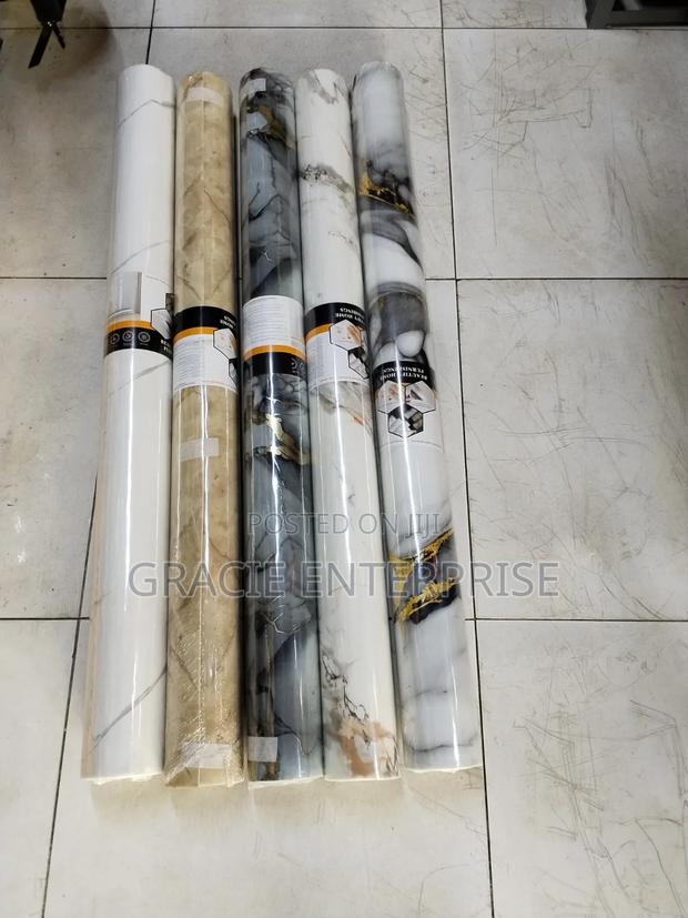 3D Marble Wallpaper 1.2m by 3m - main view