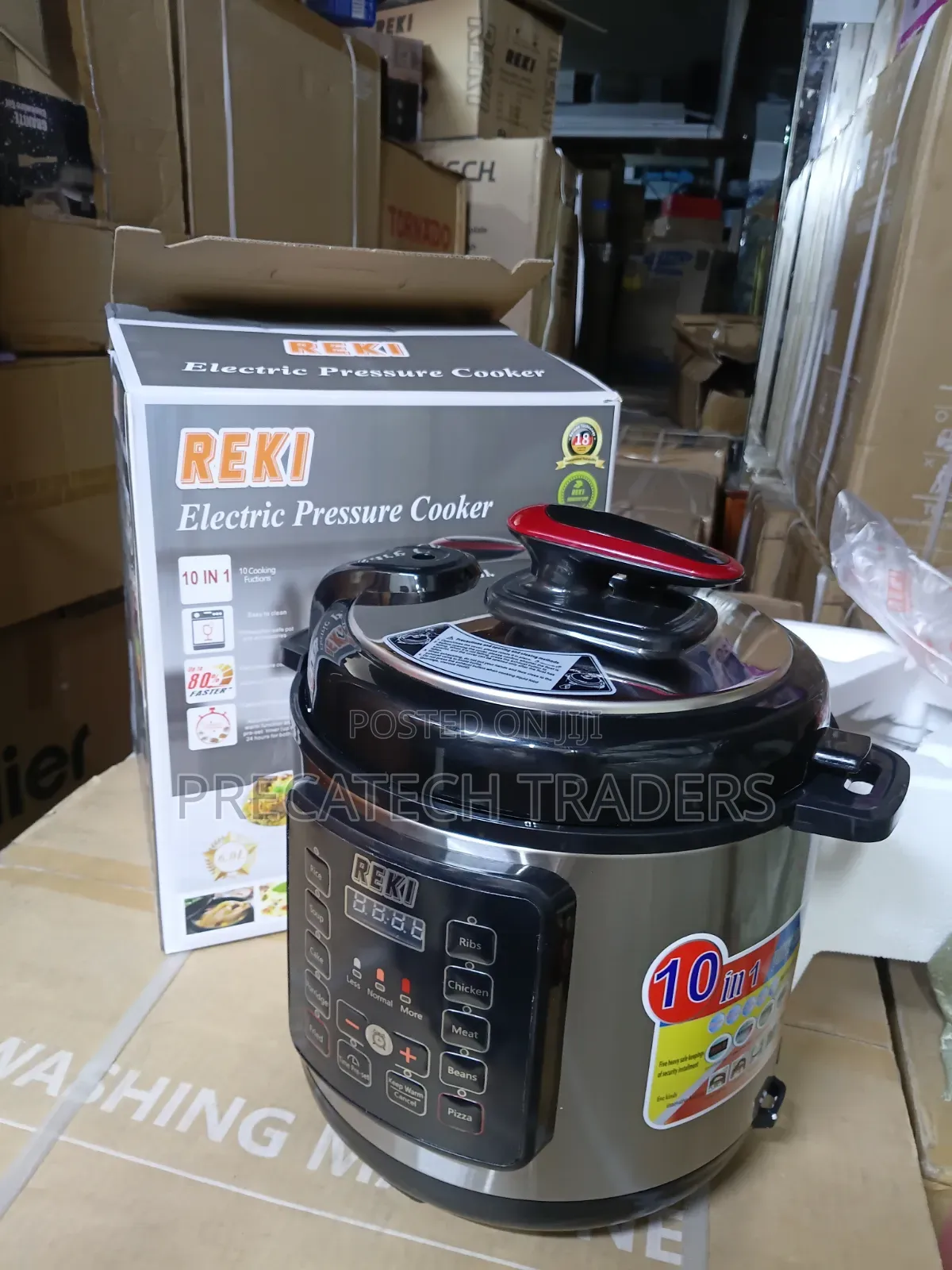 REKI 6 Litres Digital Electric Pressure Cooker