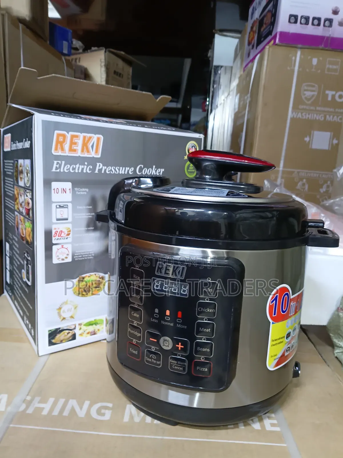 REKI 10-in-1 Smart Electric Pressure Cooker 6L