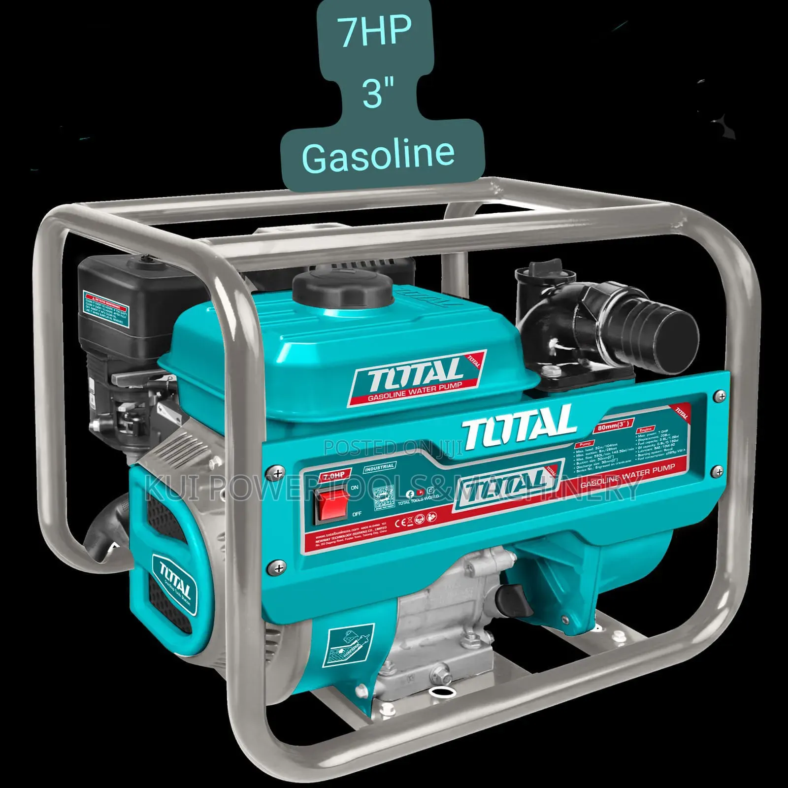 Total 3" Water Pump/ Total Gasoline Water Pump