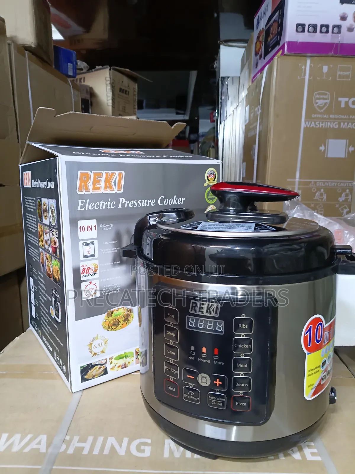 REKI Multifunction Electric Pressure Cooker 6L