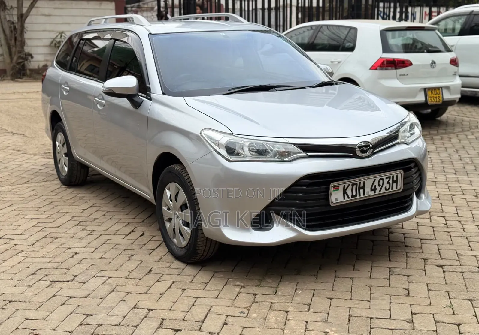 Toyota Corolla Fielder 2015 Silver