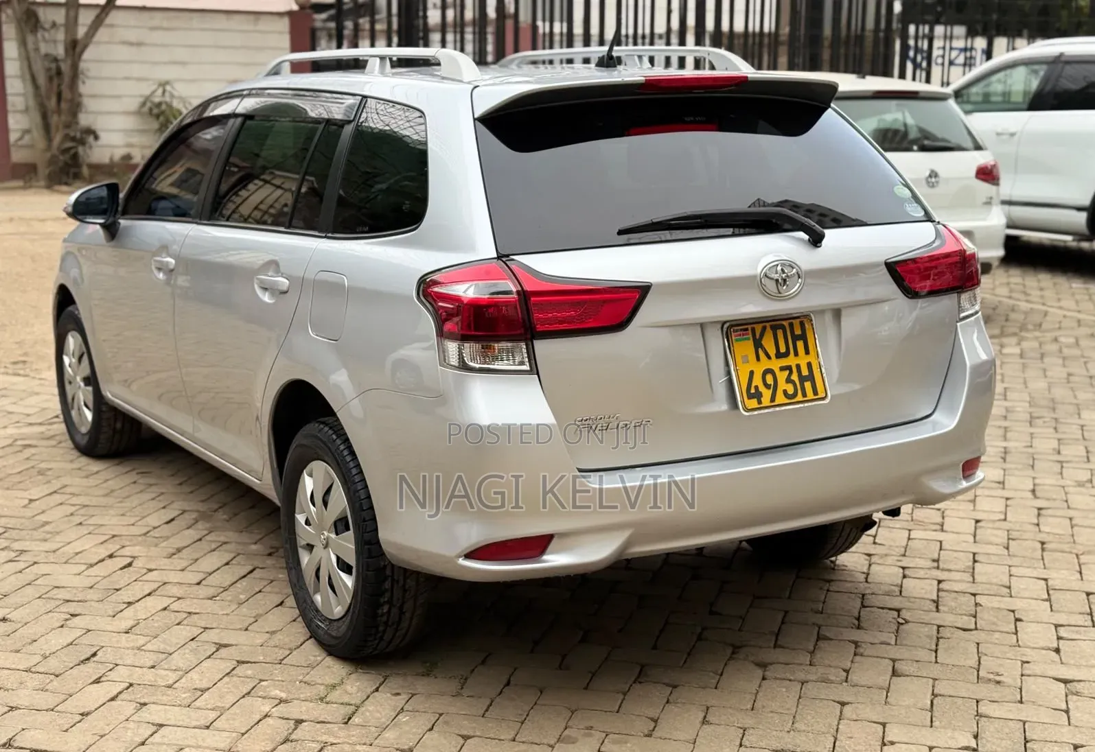 Toyota Corolla Fielder 2015 Silver
