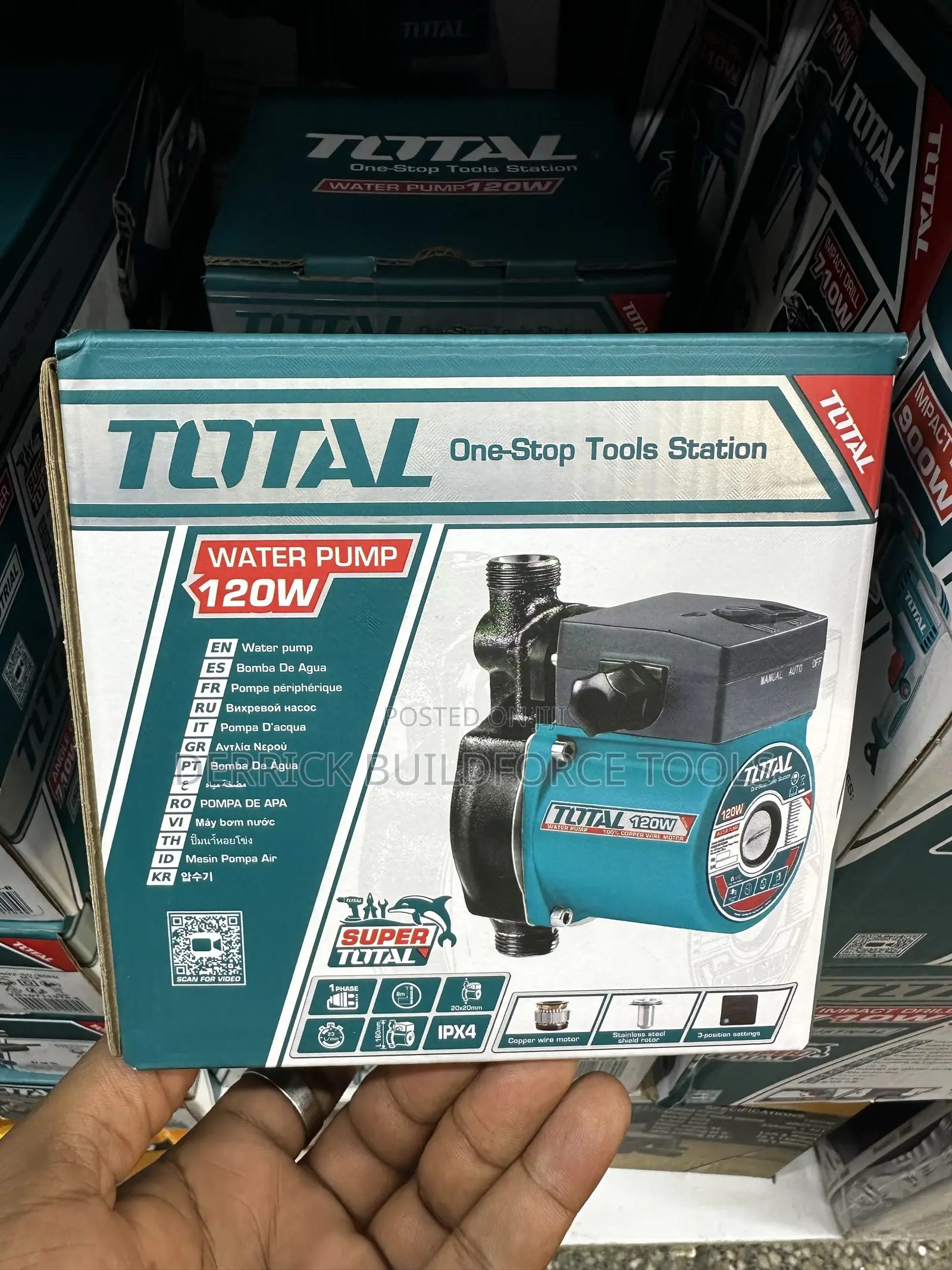 120w Total Circulator Water Pump
